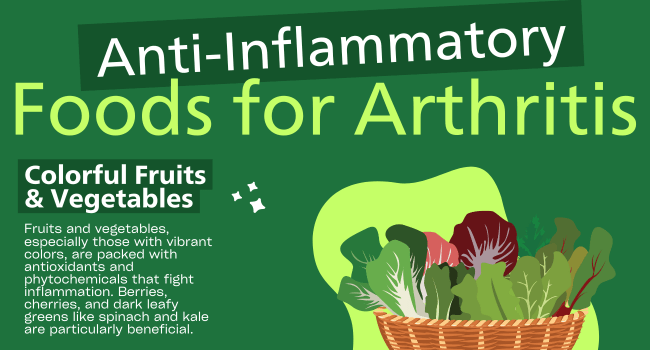 The Best Anti-Inflammatory Foods for Arthritis The Best Anti-Inflammatory Foods for Arthritis