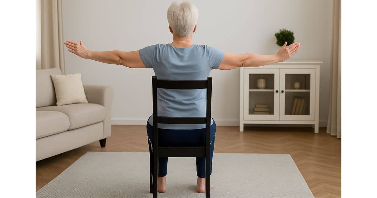 7 Easy Chair Exercises For Seniors (+5 Warm-Up Stretches) 7 Easy Chair Exercises For Seniors (+5 Warm-Up Stretches)