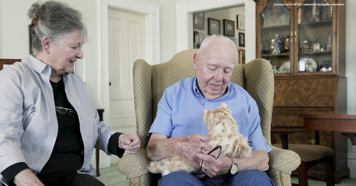 Hope Hospice Animatronic Pet Program for Dementia Care Hope Hospice Animatronic Pet Program for Dementia Care